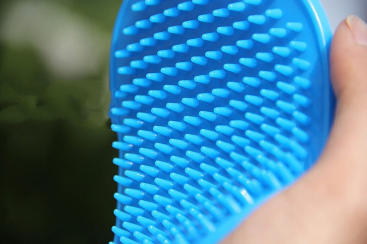 Pet Bath Brush Cover Hand Massage Brush