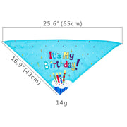 Pet Dog And Cat First Birthday Party Triangle