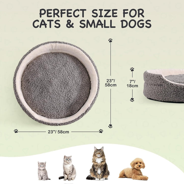 \ Washable Pet Bed For Small Dogs & Cats