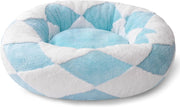 Donut Cat Bed For Indoor Cats - Round Washable Plush Pet Bed