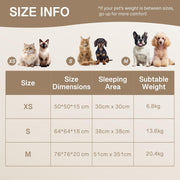 MEWOOFUN Donut Dog Bed For Small Dogs